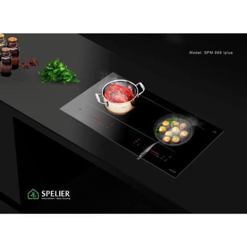 Bếp Từ Đôi Spelier SPM – 988I PLUS 3 Ảnh thực tế Bếp Từ Đôi Spelier SPM – 988I PLUS