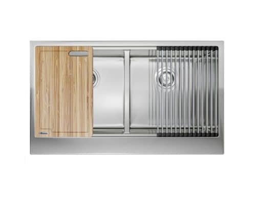 Chậu rửa bát Konox Workstation - Apron Sink KN8751DA Retta