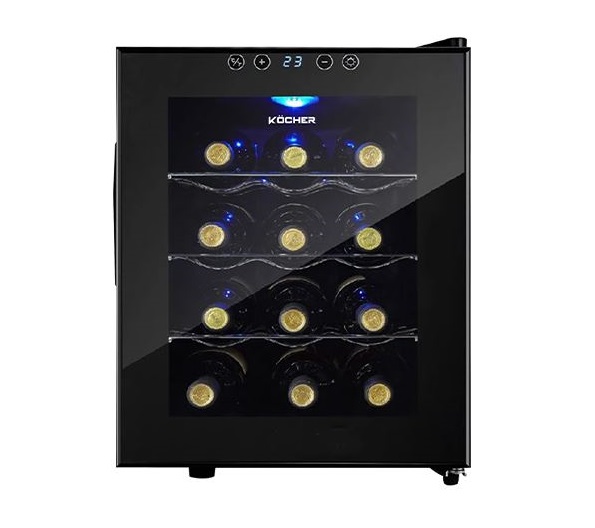 kocher-kweu-1012b Tủ rượu vang Kocher KWEU-1012B