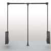 Tay nâng móc áo 830 - 1150mm Hafele 805.11.154 1 Tay Nâng Móc Áo 830 - 1150 Hafele 805.11.154