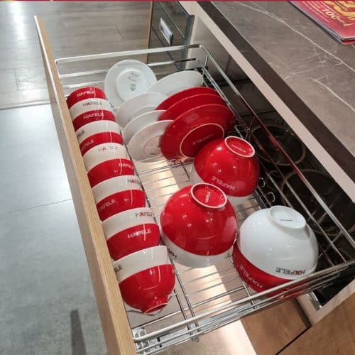 Ảnh Rổ Đựng Chén Đĩa Cappella 800mm Hafele 549.08.013