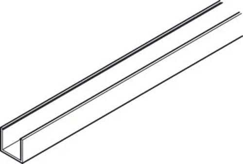 Ray dẫn hướng dưới 2000mm Hafele 943.33.720 3 Ray dẫn hướng dưới 2000mm Hafele 943.33.720