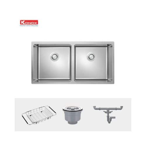 Phụ kiện của Chậu rửa bát Konox Undermount CUBE 8744DU