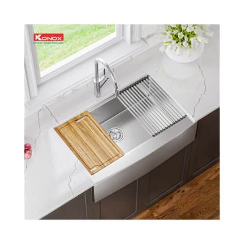 Chậu rửa bát Workstation - Apron Sink KN8051AS Curve
