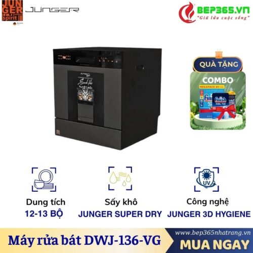 Máy rửa bát Junger LEOPARD-DWJ-136-VG