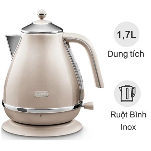 Ấm đun nước DELONGHI KBOT2001.BG 1.7 Lít