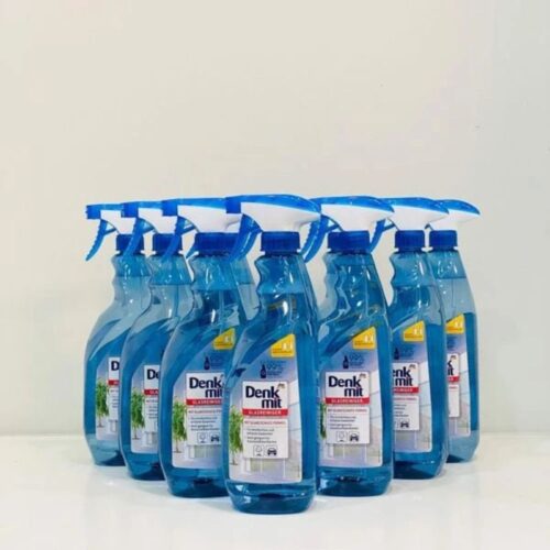 Xịt lau kính Denkmit chai 1L 3 anh xit lau kinh denkmit chai 1l